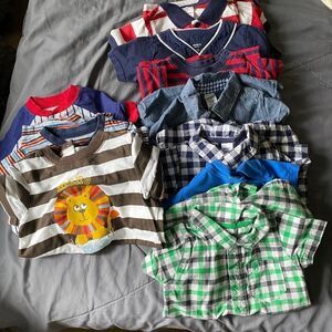 8 Multi branded onesies bundle